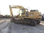 Side of used Excavator